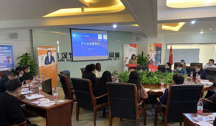 武汉中小企业协会成功举办企业服务行活动