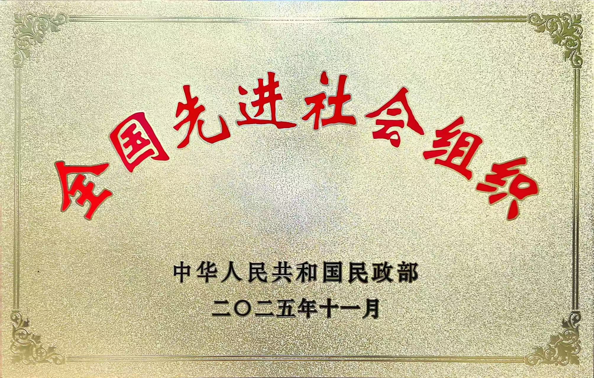 武汉中小企业协会被授予“全国先进社会组织”